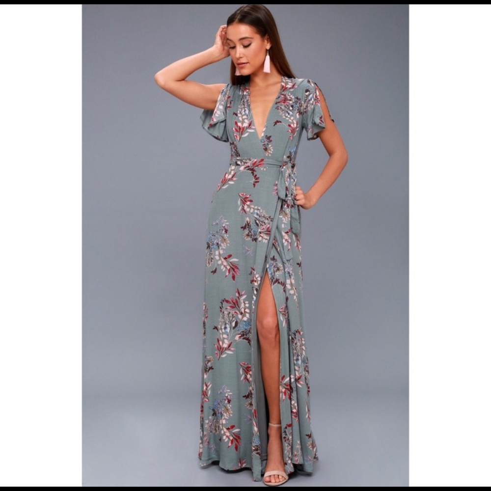 Lulus maxi dress